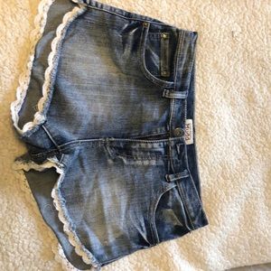 Jean shorts